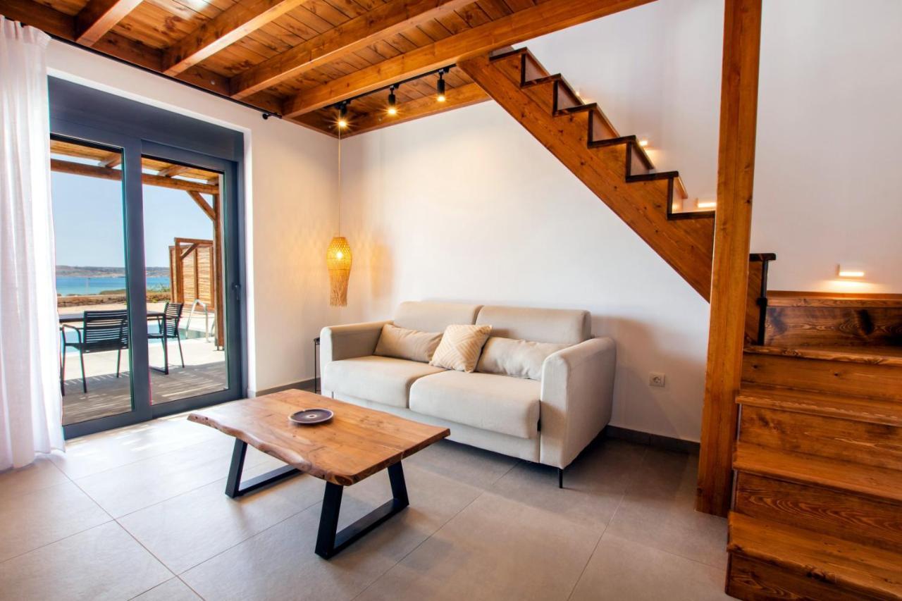 Cato Agro 3, Seafront Villa With Private Pool Afiartis Exteriér fotografie