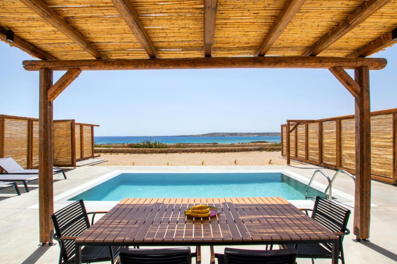 Cato Agro 3, Seafront Villa With Private Pool Afiartis Exteriér fotografie