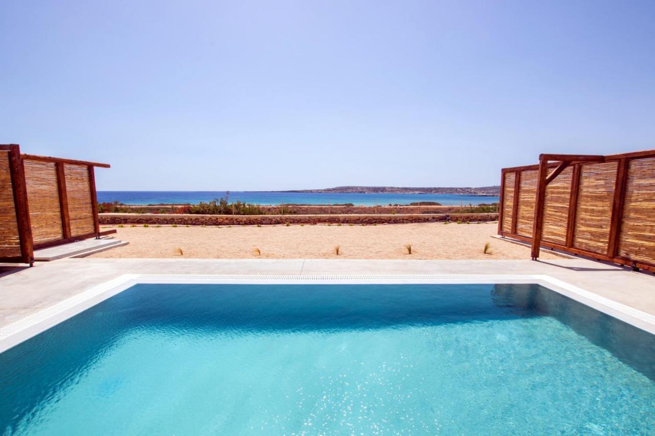 Cato Agro 3, Seafront Villa With Private Pool Afiartis Exteriér fotografie